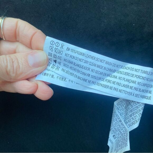 ZARA FRINGED SUEDE BLACK LEATHER JACKET - Picture 2 of 11